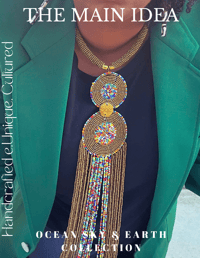 Image 2 of Shani Necklace ( Gold Multi)