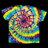 Image 2 of 3XL Rainbow Vortex Tee