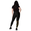 BOSSFITTED Black and Yellow Elite Squad Leggings with pockets