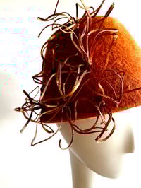 Image 4 of Mustard felt hat  
