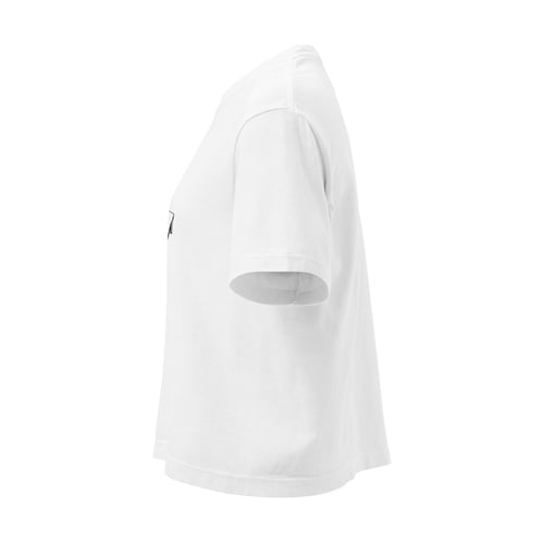 Image of Women’s heavyweight boxy tee cat on holiday