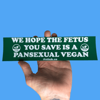 Pansexual Bumper Sticker