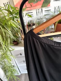 Image 2 of Black liight weight off shoulder dress 