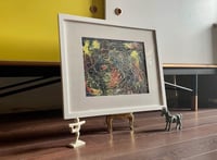 Image 2 of Mixed Media Fantasy Abstract Drawing