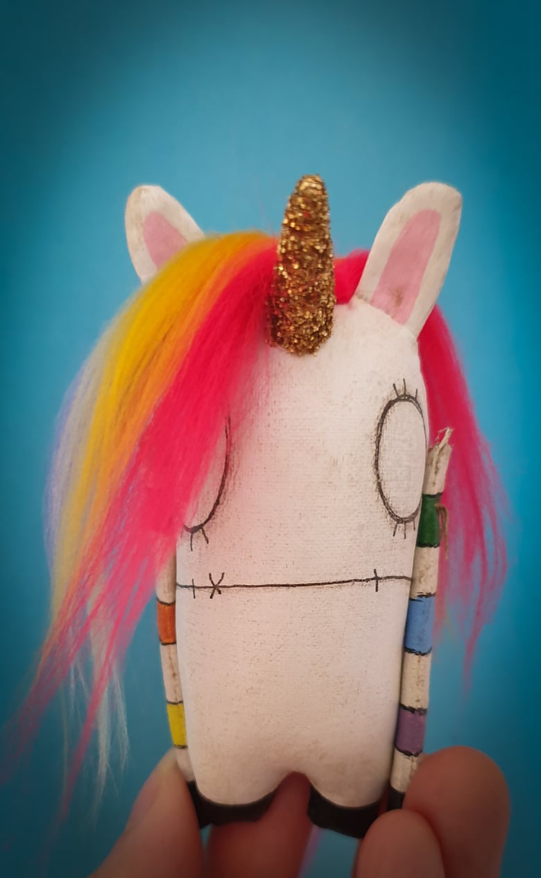 Image of Rainbow Jefficorn (Jeff no. 240)