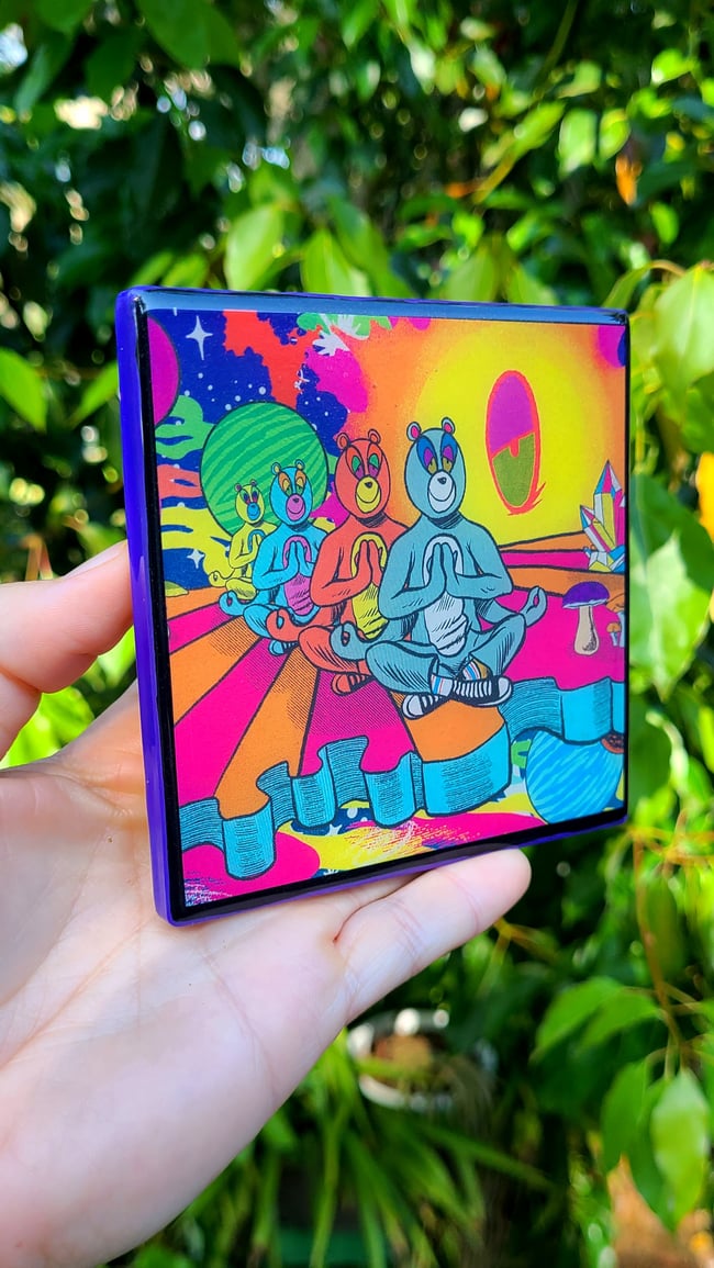 Tripping Animals Brewing "The Fourth Trip Around the Sun" Craft Coaster 