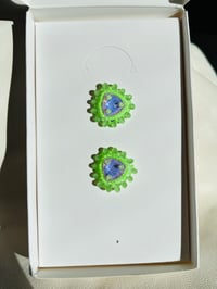 Image 3 of Limey Stud Earrings 