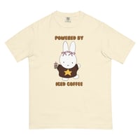 Image 1 of “Powered by iced coffee” T-shirt 