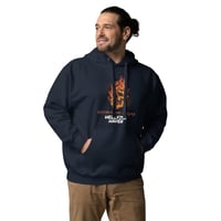 Image 6 of Flaming Skull Unisex Hoodie