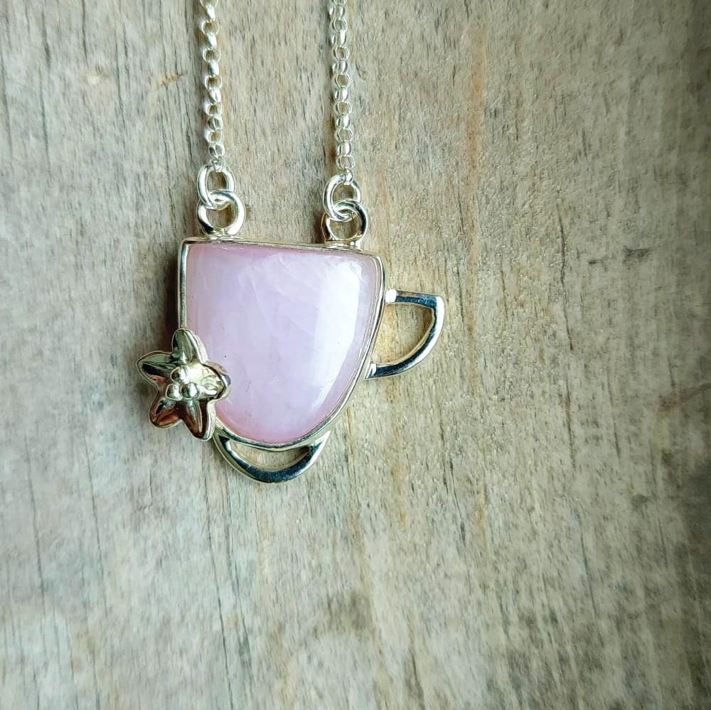Image of Kunzite Pendant — Cup of Lights