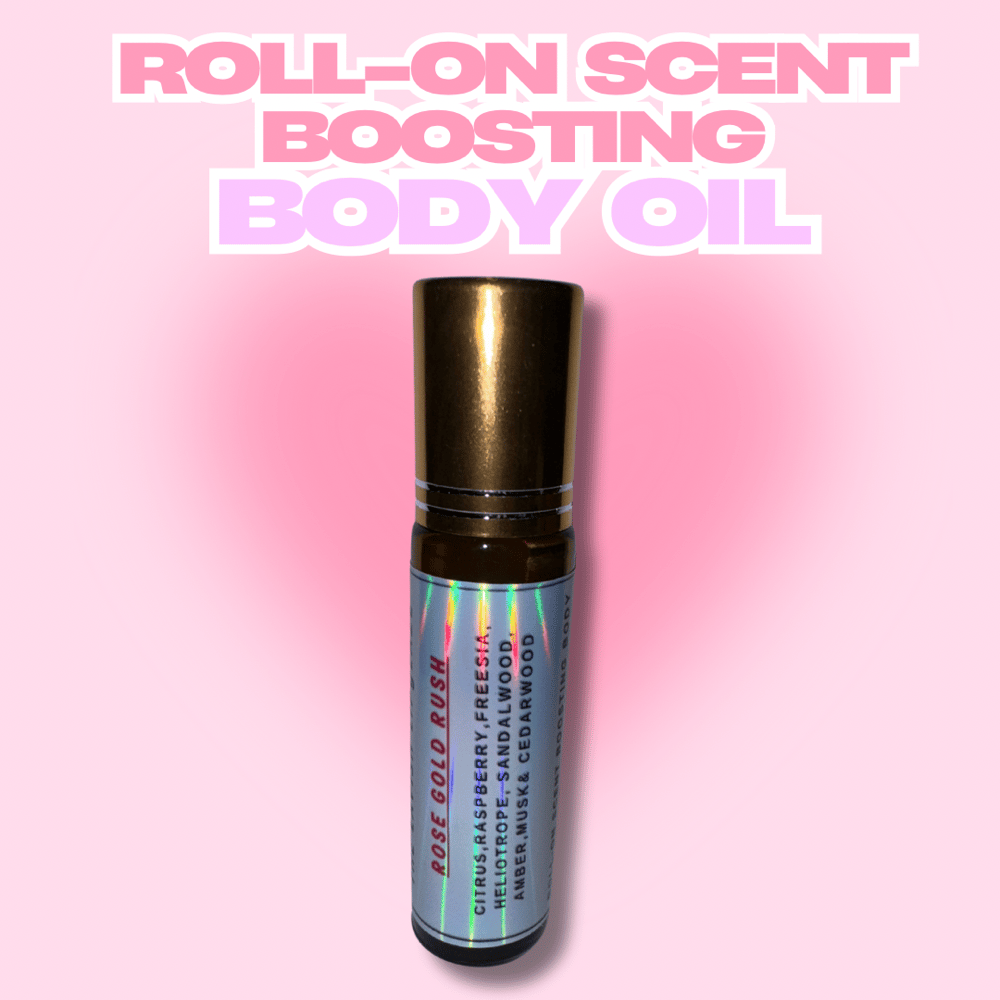 Image of Roll-On Scented Body Oil Pure, Fresh & Clean
