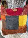 Foliage Sweater Messenger Bag