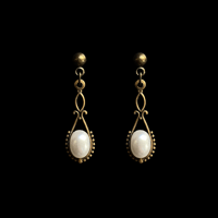Image 1 of ANASTASIA PEARL DROP EARRINGS 