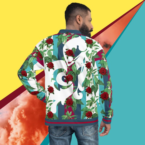 Image of BLVCK ROSE II Unisex Bomber Jacket