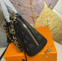 Image 4 of BLACK CHAIN MONOGRAM