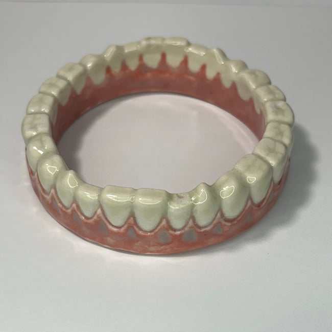 Teeth Bracelet C - 8.25 in Inner Circumference