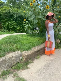 Image 1 of Contrast Maxi Net Coverup