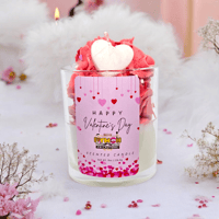 Image 1 of Handmade Valentine's Candle,  8oz Scented Candle 