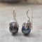 Image of Smother Earrings - Black Freshwater Pearls
