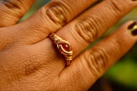 Image 2 of OOAK Ring - Carnelian Size 9