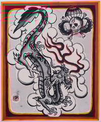 Image 2 of Custom American/Japanese Traditional Flash Sheet by Josh McQuade 