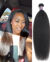 Image 1 of Kinky straight hair
