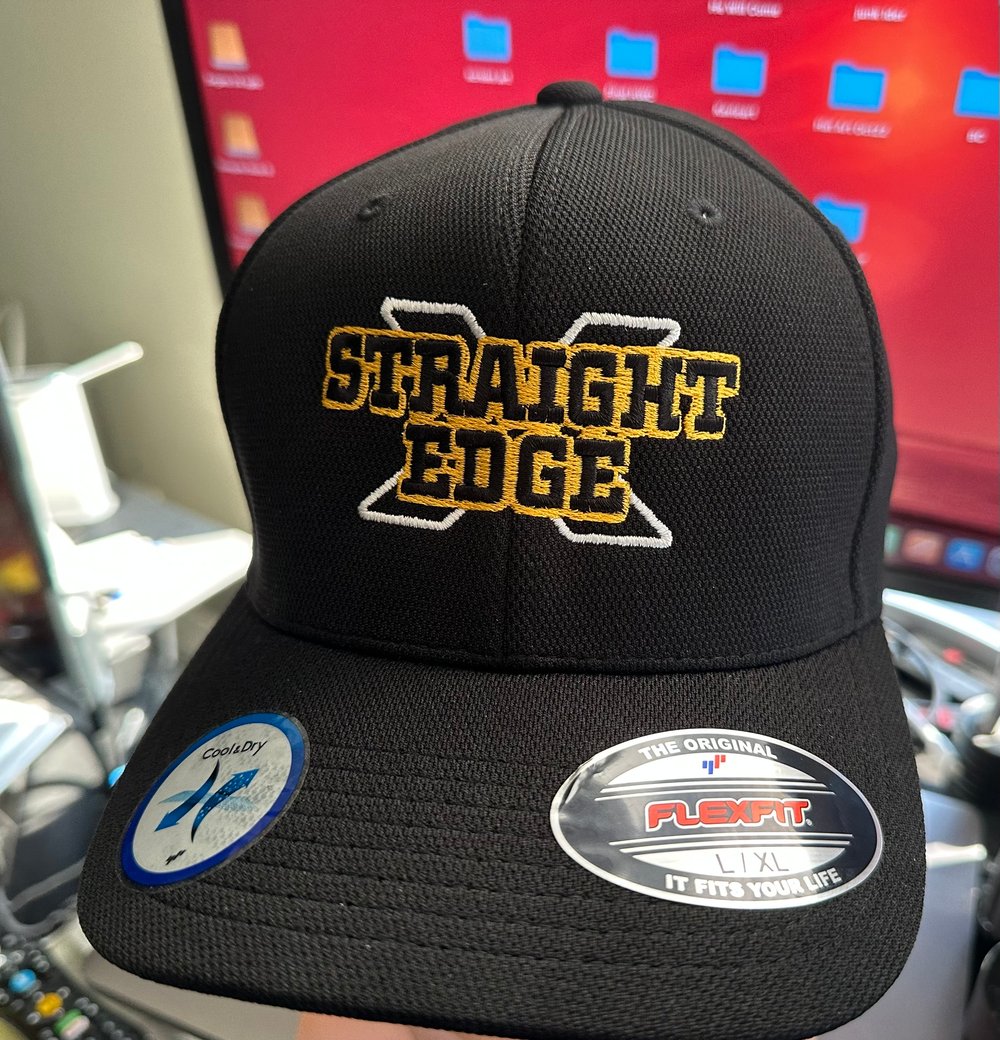 Limited Edition “Straight Edge” Flexfit fitted Hat