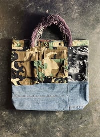 Image 1 of Oversized Patchwork Bag