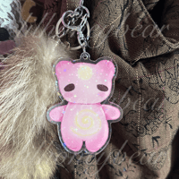 Image 3 of sun & moon bear keychain 