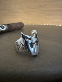 Image 3 of BV MASK SILVER ring