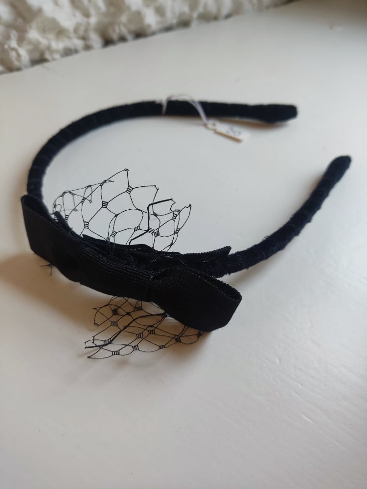 Image of Cerchietto fiocchetto veletta