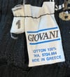 Vintage Cotton Gauze Grecian Souvenir Skirt Ex Large 