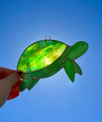 Image 2 of Stained Glass Turtle
