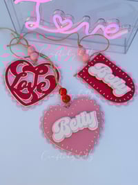 Image 4 of VALENTINE'S DAY NAME TAGS/BANNER