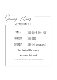 Image 1 of SHOP OPENING HOURS - 14 Meadowbank St, Dumbarton G82 1SD