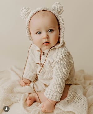 Image of Charles bear rompers 