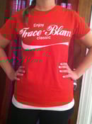 Image of Red Coca Cola Shirt-Womens