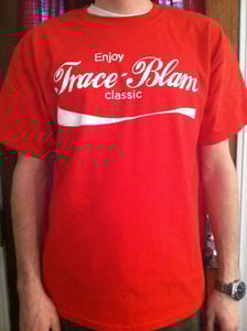 Image of Red Coca Cola Shirt-Mens