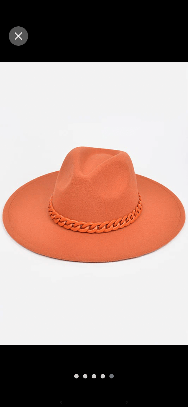 Wide Brim Fedora Hats