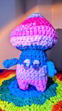 Image 1 of Moody Mushy Crochet Plushie 