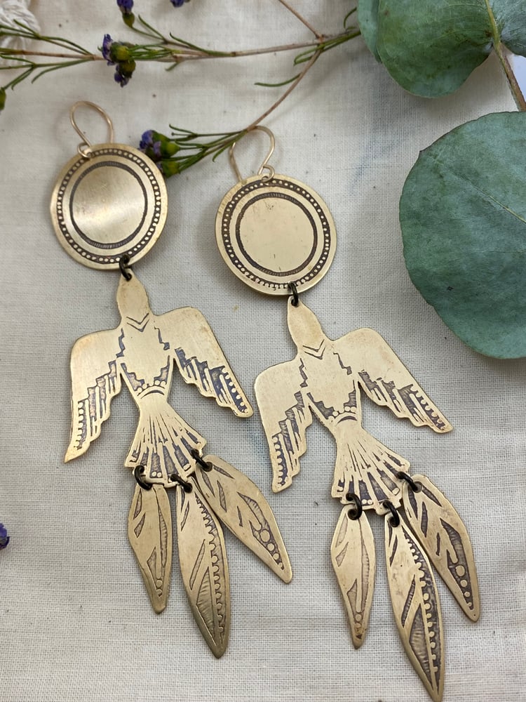 Image of Rise to the Sun Earrings 