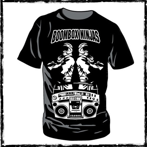 Image of Boombox Ninjas Mens T-Shirt