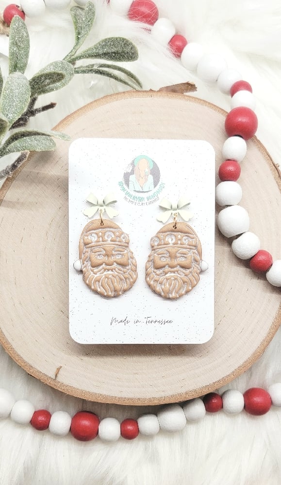 Image of Gingerbread Santa Dangles