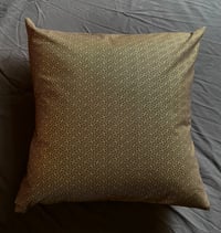 Image 2 of Gold Sayagata Pillow cases (PAIR)