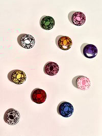 Image 2 of Utena Rose Crest Mini Pinback Button - 1 Inch