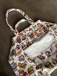 Image 6 of MAKOTO HORIMATSU FROG TOTE BAG