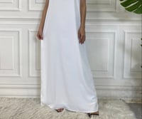 Image 1 of Pure white inner slip dress