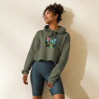 Image 3 of Crop Hoodie with Wild