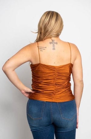 Image of Ruched Tank Top 