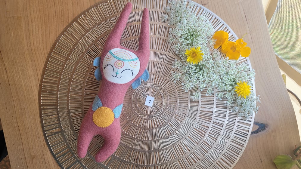 Image of Space Bunny, Space Bean and Mermaid in Purple Shades